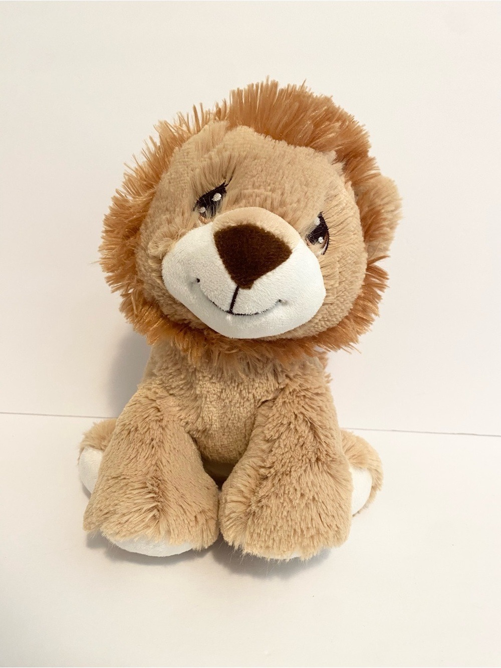 Precious Moments Lion Plush Soft Baby Cuddle Toy Stuffed Animal 8”